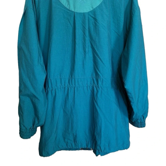 MOUNTAIN GOAT Vintage Anorak Jacket Teal Embroidered Western Vibe, Size Medium - Picture 9 of 16